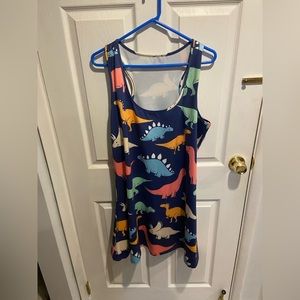 Dinosaur Tank Dress 14-16
